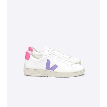 Veja URCA CWL Women's Shoes White/Purple/Pink | NZ 563CTV